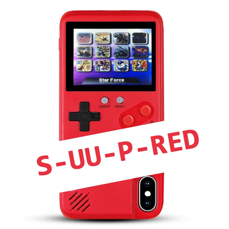 Etimga フルカラーディスプレイ Xs 最大ゲームボーイ電話ケースのための Iphone Xs 最大 Xr レトロテトリスゲーム裏表紙ための Iphone 8 7 6 6s プラス Fitted Cases Aliexpress