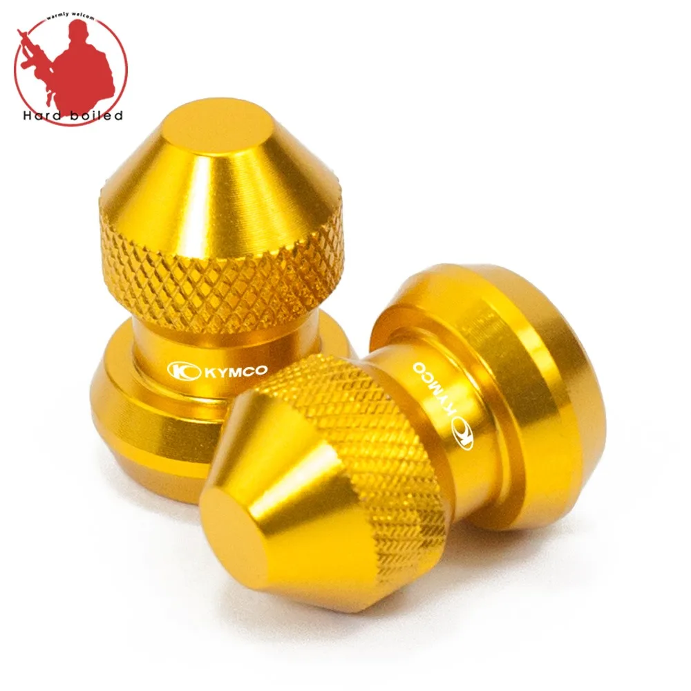 For KYMCO AK550 XCITING 250 300 350 400 400S 500 DownTown 350 Motorcycle Accessories Wheel Tire Valve caps CNC Airtight Covers (4)_Jc