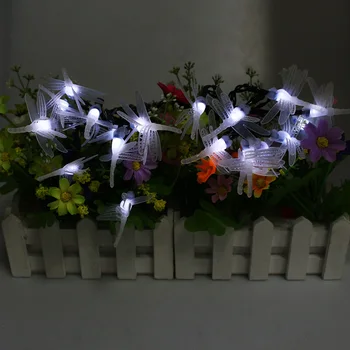 

5M 20 LED Dragonfly Solar Powered Outdoor String Light Waterproof Light for Garden,Yard, Home,Landscape,Holiday Decorations