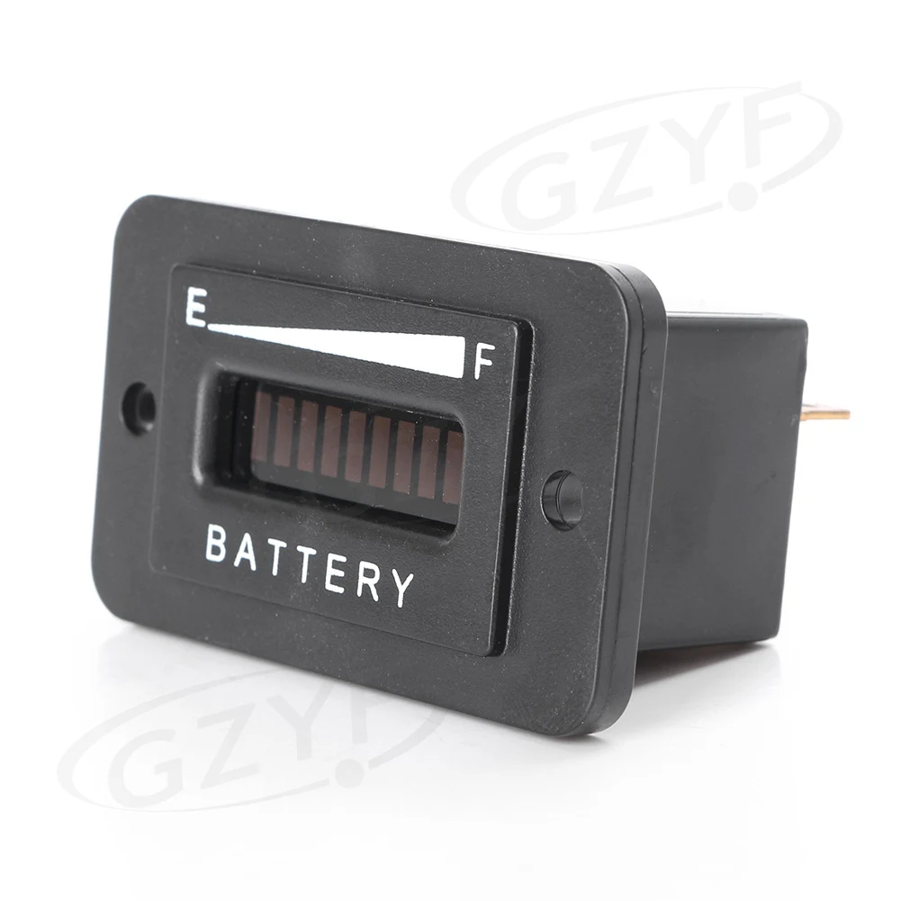 36V Battery Volt Indicator Meter Gauge LED Display For Moto Golf Cart