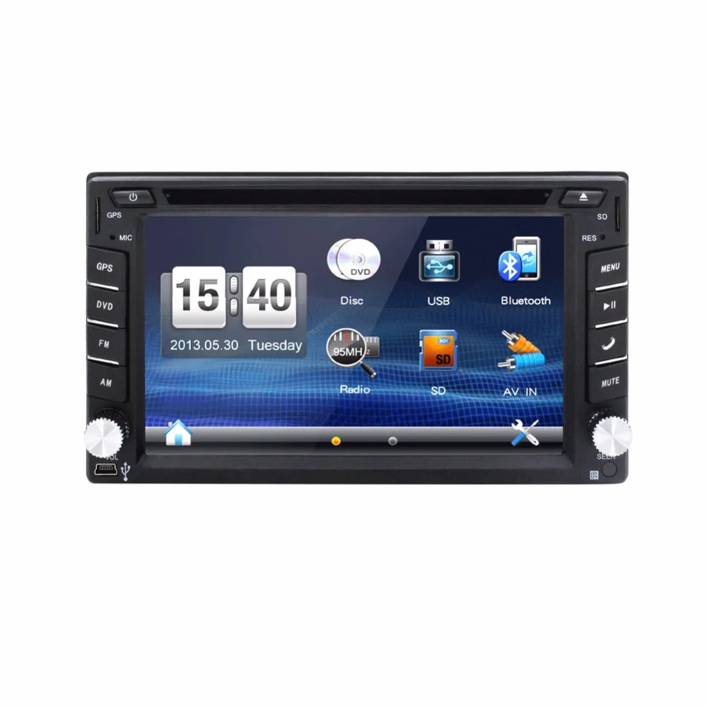 Top Car DVD player GPS Radio Bluetooth 2 din universal for X-TRAIL Qashqai x trail juke for nissan Stereo Radio Bluetooth USB/SD 1
