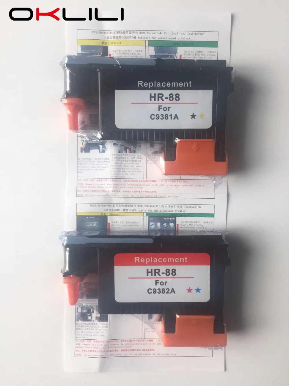 Печатающая головка для HP 88 C9381A C9382A печатающая K550 K5400 K8600 L7000 L7480 L7550 L7580 L7590 L7650 L7680 L7710 L7750 L7780|print head for hp|print headhp print |