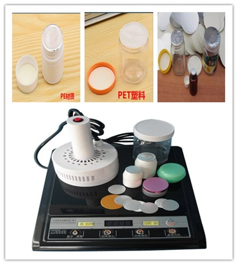 Low Price ! 220V 500E portable manual electromagnetic induction sealing machine,cap induction sealer machine(Seal Size:20-100mm)