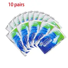 20 шт./10 пар 3D белые гелевые отбеливающие полоски для зубов, гигиена полости рта, уход за полостью рта, двойные эластичные полоски для зубов, отбеливающие стоматологические отбеливающие инструменты