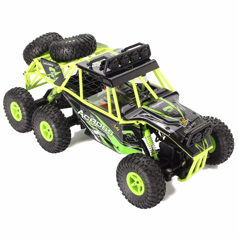 WLtoys 18628 1/18 2,4 г Электрический 6WD RC гоночный автомобиль для бездорожья Рок Гусеничный восхождение автомобиль RTR игрушки