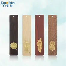 Деревянный классический китайский стиль Закладка Набор креативный подарок пользовательские надписи Закладка для книги классические Канцтовары для Выпускной M120
