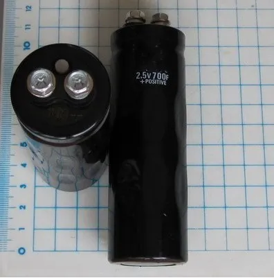 

new and original 2.5V 700F farad capacitor super capacitor 700F 2.5V