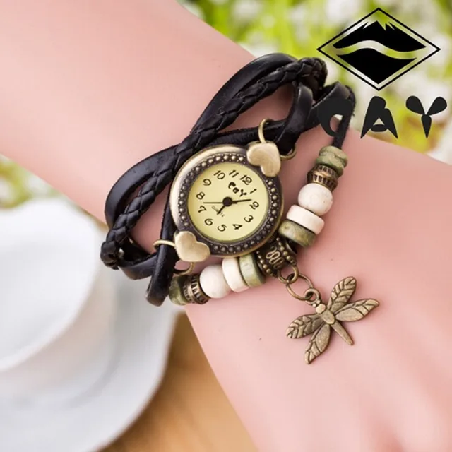 Women's Bracelet Watches Reloj Mujer Antique Dragonfly Woman Bracelet Hand Ring Women's Bracelet Watches Reloj Mujer Antique Dragonfly Woman Bracelet Hand Ring