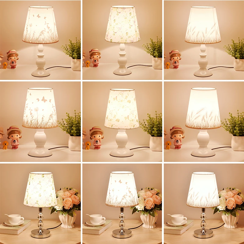 Candeeiros de Mesa Conduziu a Lâmpada de Cabeceira Lâmpada de Mesa Luzes da Sala Plugue da ue Luz do Livro Cristal Nordic Quarto Estudo Vaidade Mesa E27 3 Candeeiros de mesa cristal conduziu a lâmpada
