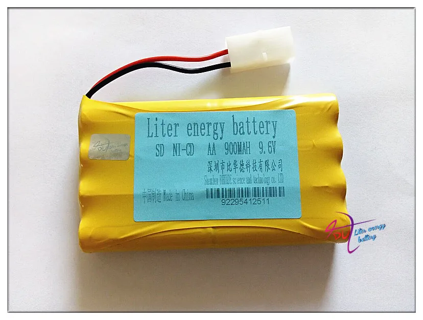 

High quality Liter energy battery 9.6V 900mAh Ni-Cd battery MJX 1559 8888 RC Car Battery recargables