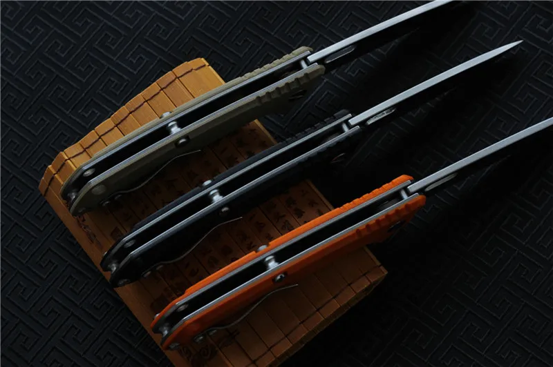 Складной нож MIKER 1809 с шарикоподшипником клинок 9cr14 рукоятка G10 тактические