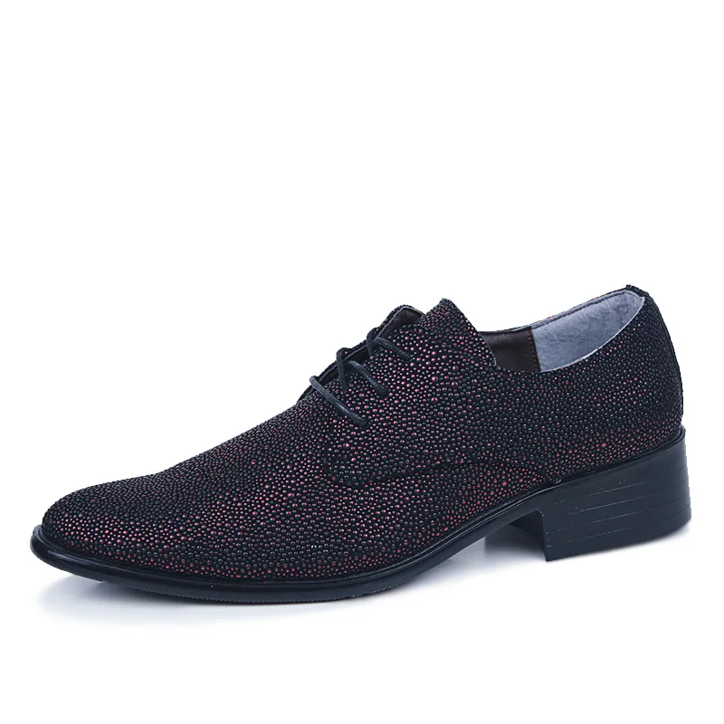 designer rhinestones leather shoes men italian fashion wedding party male footwear evening boy brogue dress oxford shoes for men (11)
