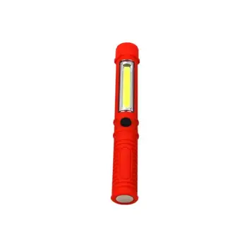 

Multifunction LED Mini Pen Light Handheld Lamp Work Inspection Torch Lamp With the Bottom Magnet and Clip Black/Red/Blue