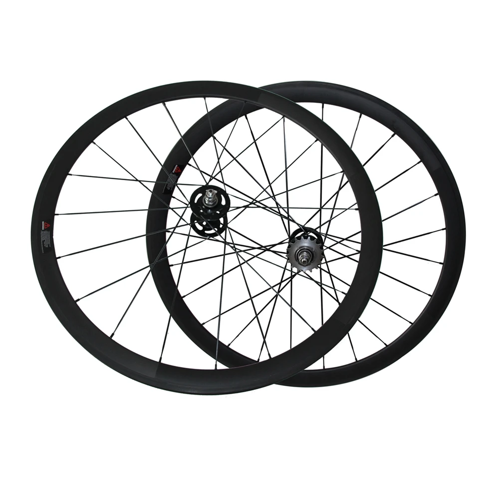 

700C Fixed Gear Track Carbon Wheelset30MM 38MM 45MM 50MM 60MM 88MM Clincher Tubular Track and Field Bicycle Carbon Wheel