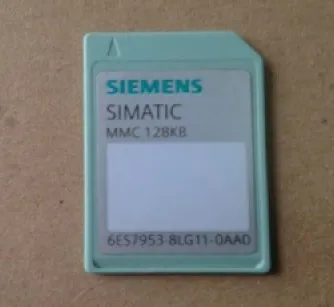 

Used SIMATIC MMC 128KB Micro Memory Card for Siemens S7-300/C7/ET 200, RAM 128KB, 6ES7 953-8LG11-0AA0