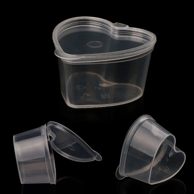 

45ml Storage Container Organizer Box With Lid For Playdough Slime Mud Light Clay