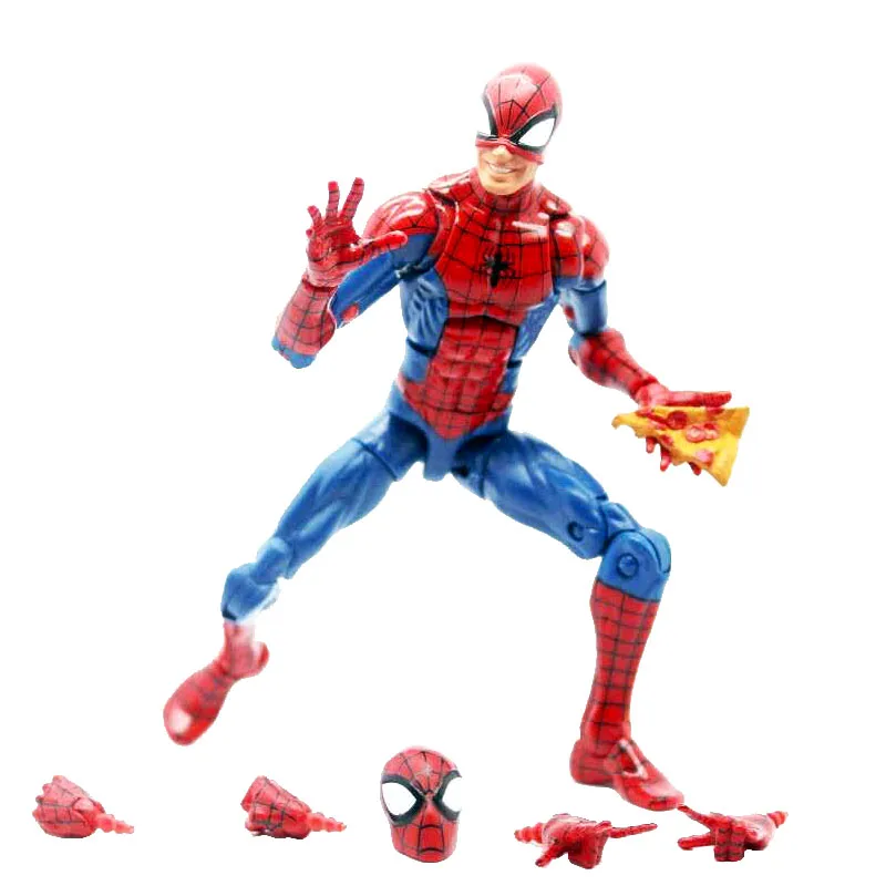 pizza spiderman marvel legends