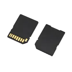 2 шт универсальный картридер 2 микро-sd TF для Стандартный считыватель SD карт для адаптер конвертер карты SD998