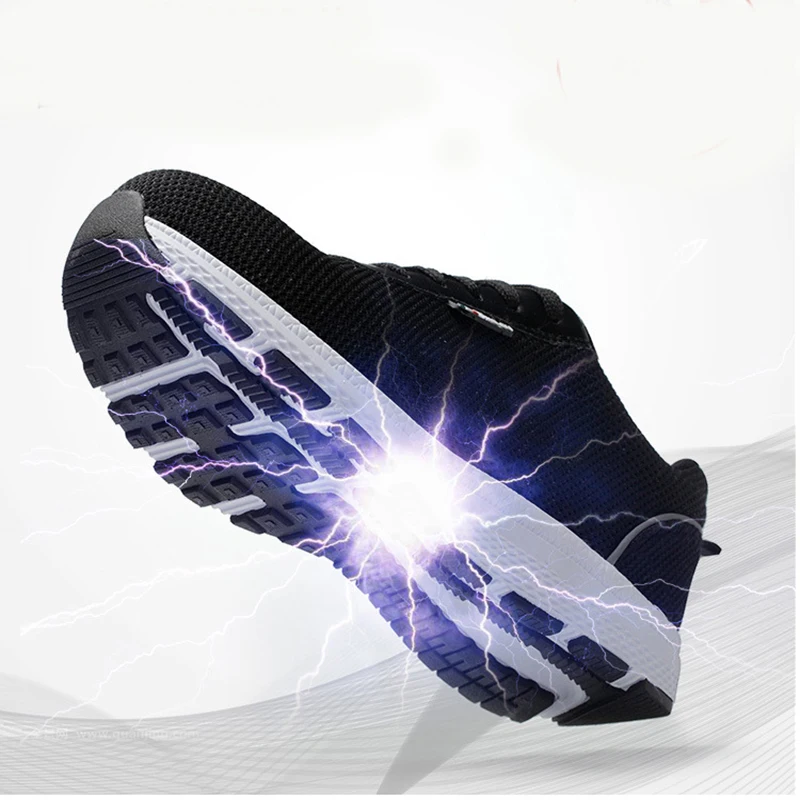Men's Safety Shoes Men Steel Toe Cap Breathable Mesh Ultral Light Casual Shoes Labor Insurance Protective Steel Toe Work Shoes Men's Safety Shoes Men Steel Toe Cap Breathable Mesh Ultral Light Casual Shoes Labor Insurance Protective Steel Toe Work Shoes