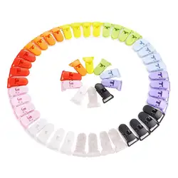 50 шт подставка для подшивателя пластиковый зажим 10 цветов