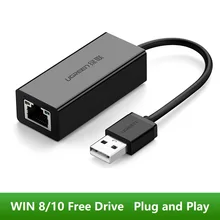 USB 2,0 100 Мбит/с Ethernet адаптер 10/100 Мбит/с USB 2,0 в RJ45 Lan сетевая карта для Mac OS ПК ноутбук Win 7 8 10 XP USB Ethernet
