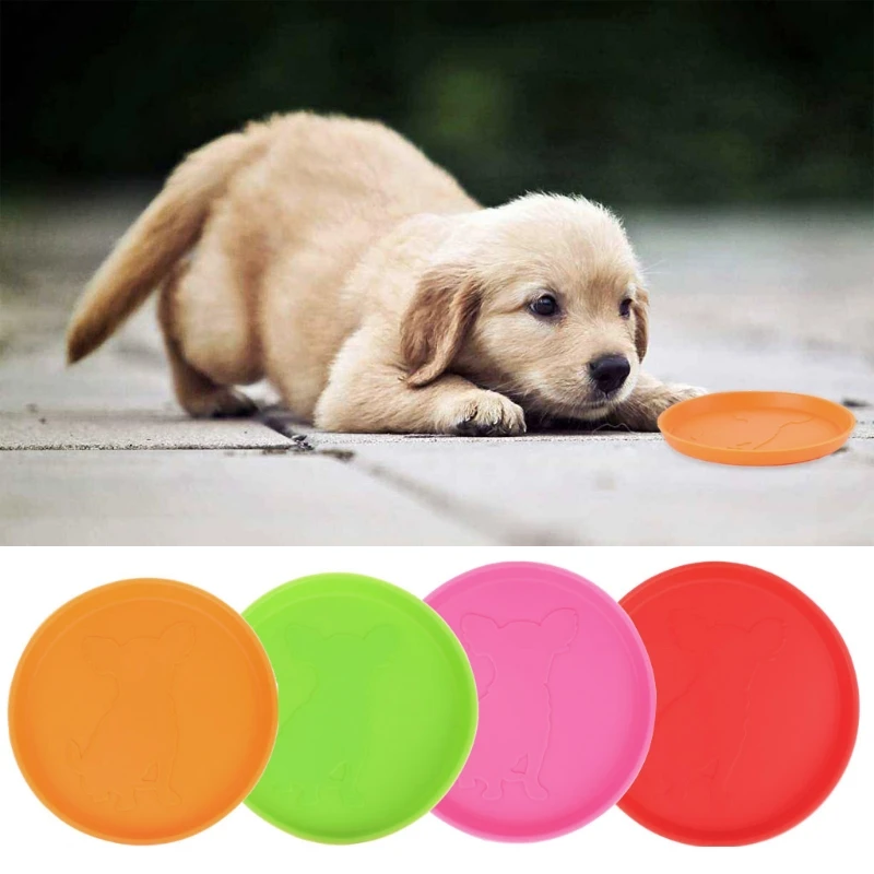 الحيوانات الأليفة في الهواء الطلق التدريب المطاط تحلق أقراص الكلب لعبة تفاعلية الأسنان مقاومة الحيوانات الأليفة في الهواء الطلق التدريب المطاط تحلق أقراص الكلب لعبة تفاعلية الأسنان مقاومة