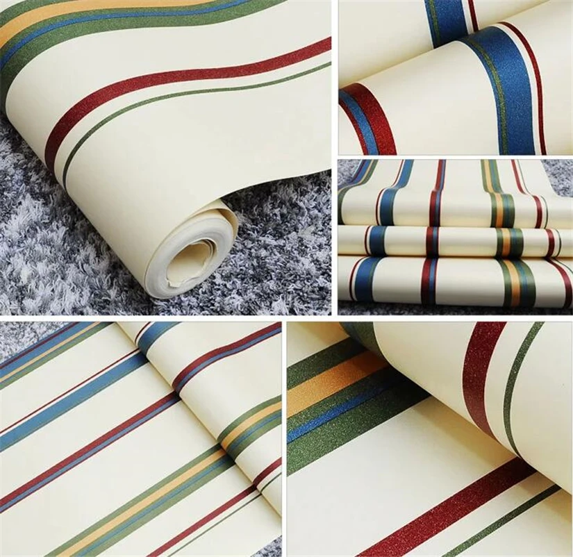Beibehang современный минималистский жидкость для детей полосатый обои papel де parede рулон обои для гостиной спальни диван backro