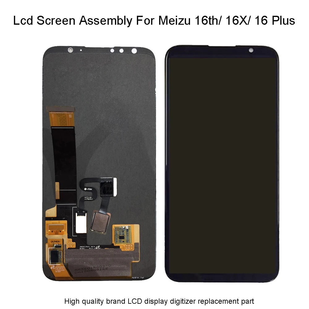 Качественный ЖК дисплей для Meizu 16 Plus кодирующий преобразователь сенсорного