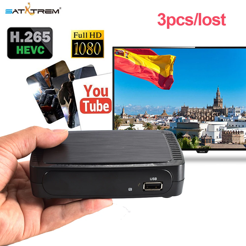 

3PCS/lot M968 Smart TV Box Support USB WiFi Youtube H.264 Digital 4K 1080P Full HD Media Player PK MAG 254 MAG 250 M258 Decoder