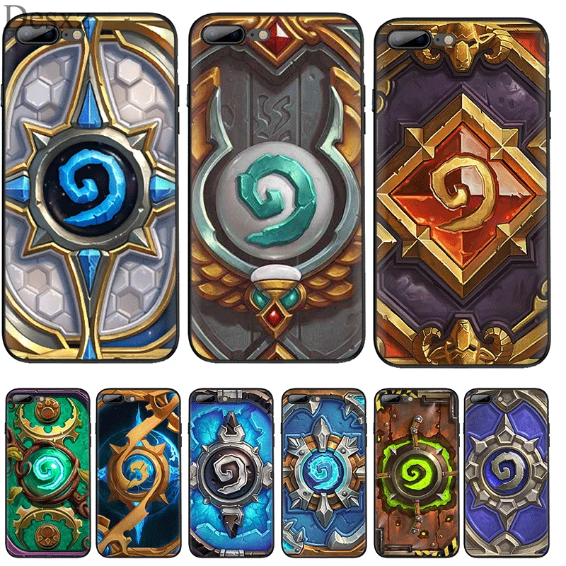 Чехол из ТПУ для телефона Hearthstone Card Back Classic Iphone 5 5S SE 6 6s 7 8 Plus X XR XS Max House | Мобильные