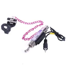 NEW Fishing Accessories Fishing Swinger Stainless Steel Chain Indicator LED Light Fishing Lure im