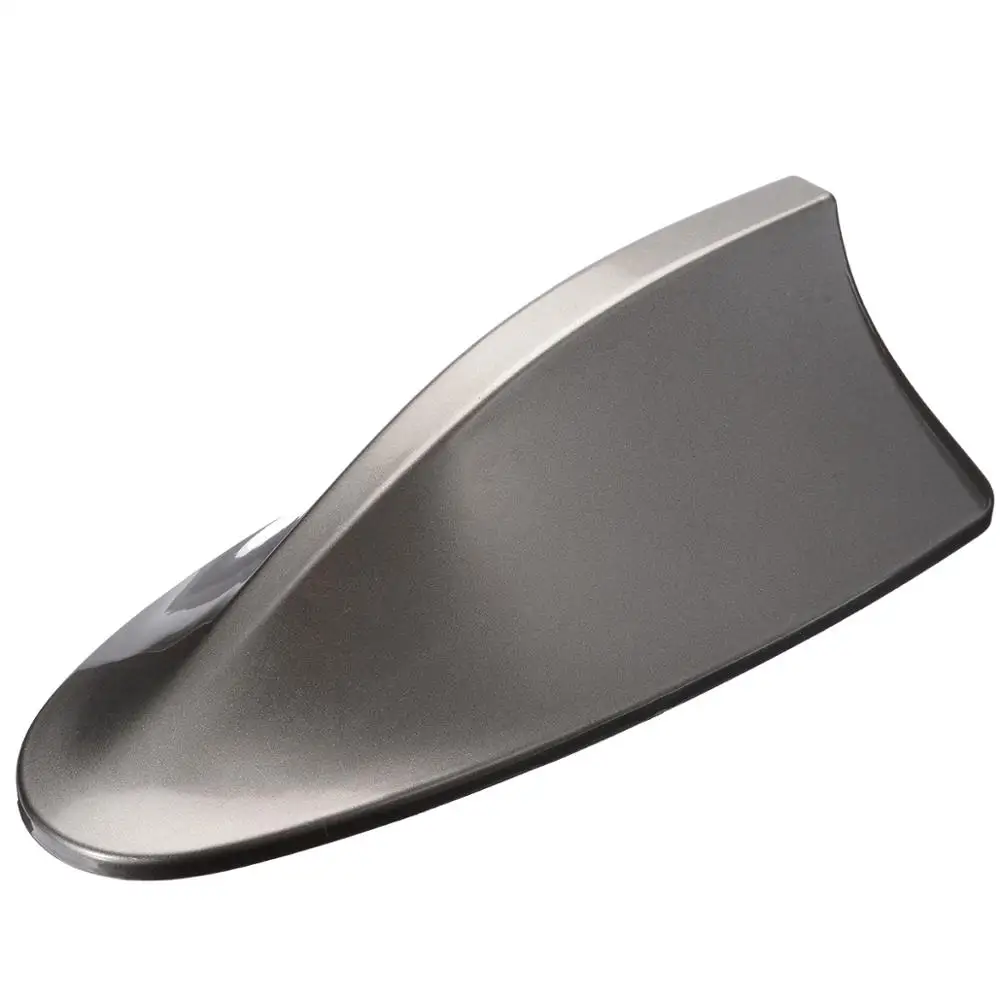 

1Pc Car Styling Gray Antenna Roof Shark Aerial Fin Signal Radio FM/AM Decorative Aerial Universal For Toyota Hyundai Honda BMW