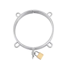 4 ears stainless steel bdsm collar metal neck collar bdsm bondage set adult sex toys bdsm sex erotic toys adult games bondage 4 ears stainless steel bdsm collar metal neck collar bdsm bondage set adult sex toys bdsm sex erotic toys adult games bondage