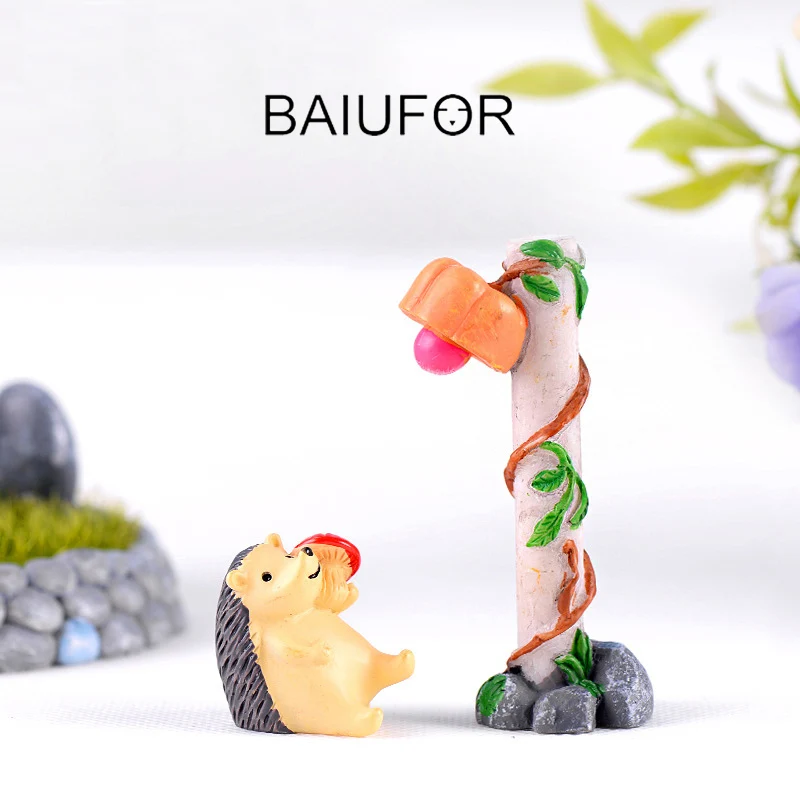 BAIUFOR миниатюрные фэнтезийные уличные фонари для кукольного домика Искусственные