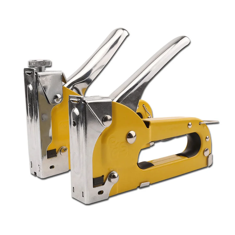 

Staple Tool Hand Operated Carbon Steel Brad Nail Tools for Fixing Material Decoration Carpentry Furniture Doors MJJ88