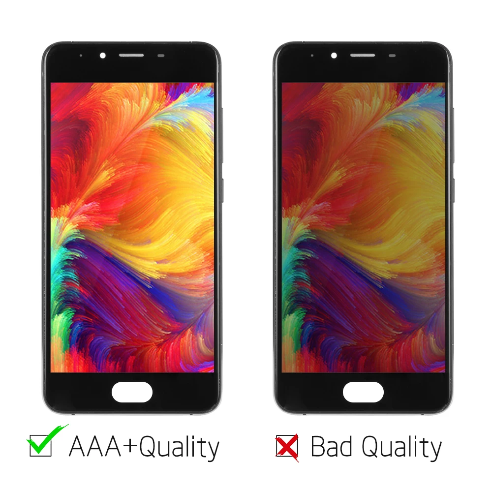 SRJTEK ل Meizu U10 محول الأرقام بشاشة تعمل بلمس + شاشة الكريستال السائل استبدال ل Meizu U10 5.0 بوصة الهاتف المحمول SRJTEK ل Meizu U10 محول الأرقام بشاشة تعمل بلمس + شاشة الكريستال السائل استبدال ل Meizu U10 5.0 بوصة الهاتف المحمول