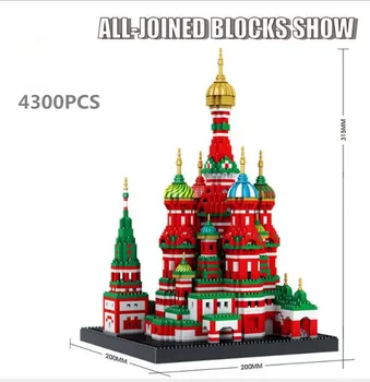 

4300PCS 3D three-dimensional imposition early education DIY assembly assembled house Compatible all brand Friends