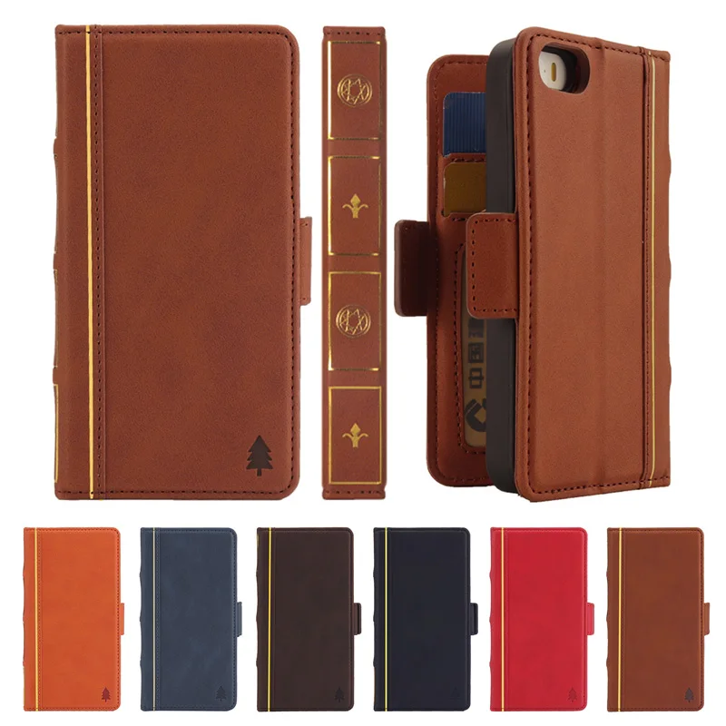 

Detachable Case for iPhone XS Max X XR Cover iPhone 5s SE Removable Wallet Leather Book Flip Case for iPhone 8 7 6 6S Plus Cases