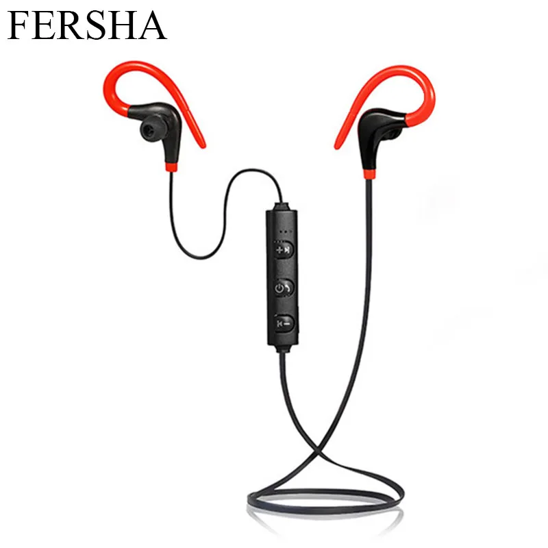 FERSHA Bluetooth наушники Беспроводные спортивные водонепроницаемые с микрофоном для