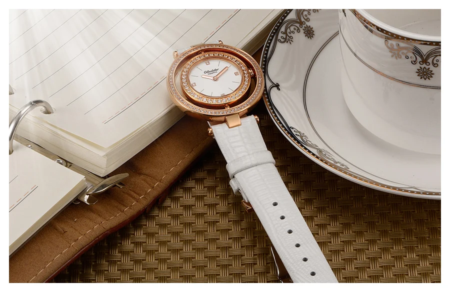 Gladster роскошные японские MiyotaGL20 женские часы модные водонепроницаемые сапфировые Хрустальные кварцевые женские часы