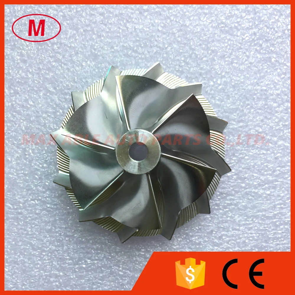 MGT22260DSL 799370-04U1361 высокая производительность турбо алюминий 2618/Фрезерование/заготовка компрессора колеса 45,67/59,40 мм 6+ 6 лезвий