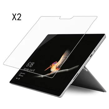 

Using Layer 0.33mm Tempered Glass Screen Protector Guard Film For Surface Go 2 Pack Anti-Shock