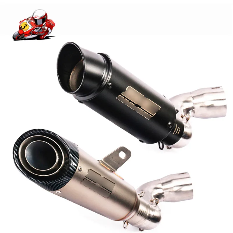 

Motorcycle Exhaust Escape Slip On For Honda CBR1000RR 2008 To 2016 Modifed Middle Contaction Link Pipe Muffler Mesh