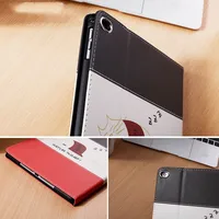 folio case אוטומטי Cartoon חתול Case עבור iPad Mini 4 7.9 אינץ Folio Stand Smart Cover אוטומטי השכמה / שינה אפל iPad Mini 4 מקרים מגן (5)