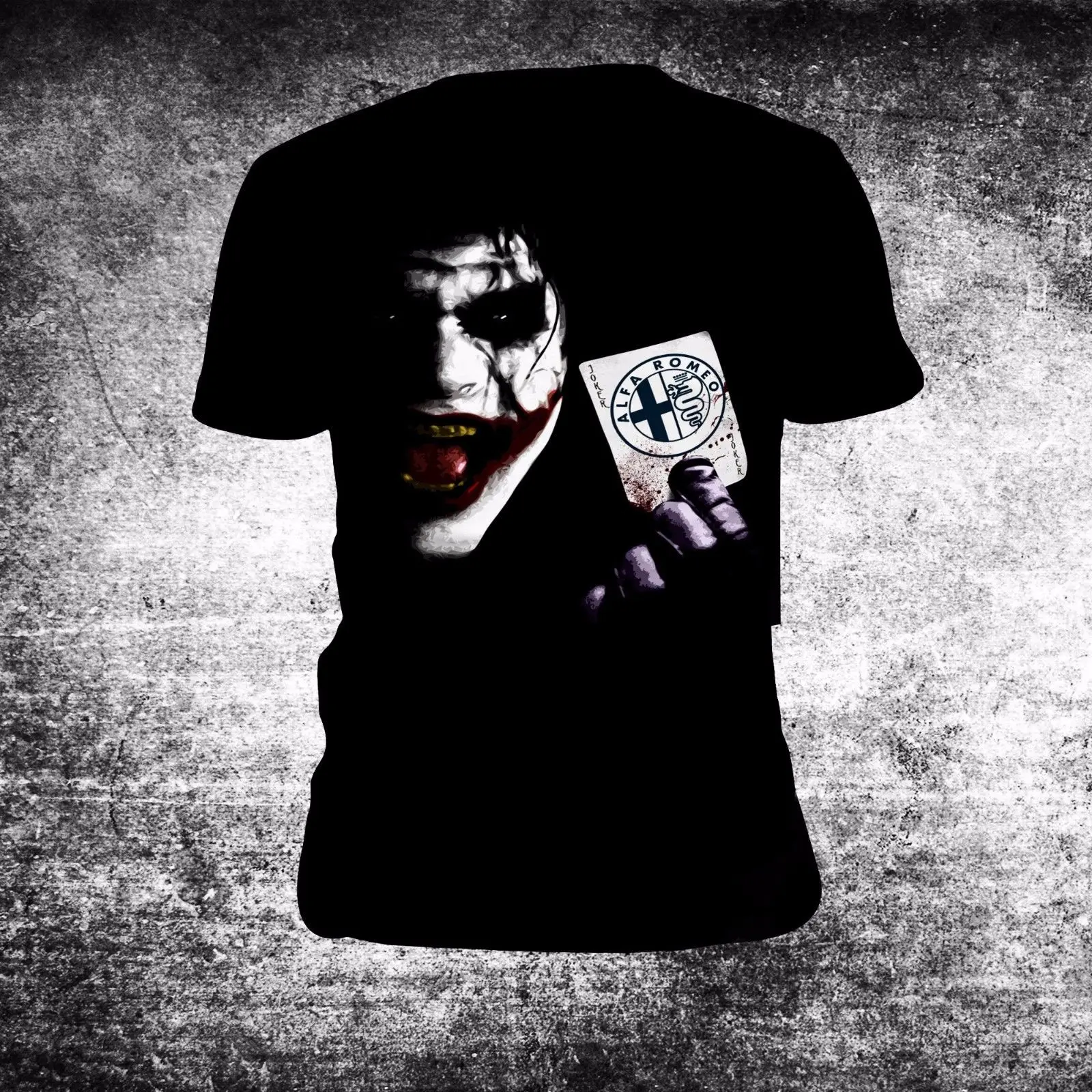 

2019 New Summer Cool Tee Shirt T-Shirt Joker Poker Romeo Power Fun Mito,spider,159,147, Giulia,4c,8c Alfa Cotton T shirt
