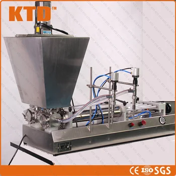

200-2500ml CE ISO Two nozzles Horizontal stainless steel Engine oil filling machine