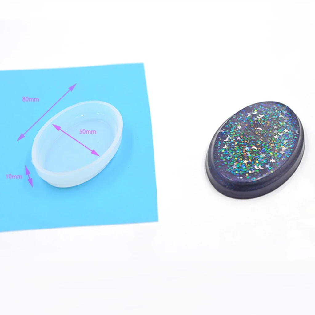 Silicone Base Mold DIY soft clay platform pedestal resin ornament craft mold Handmade jewelry making Mould DIY Epoxy Mold Tools