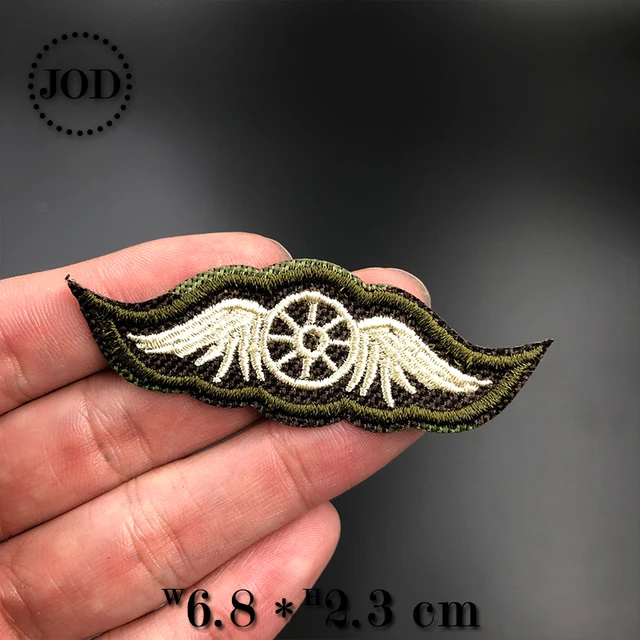JOD* Embroidery Army Patch Clothes Military Iron on Patches for Clothing DIY Stickers Tactical Fabric Badges Camouflage Style 12