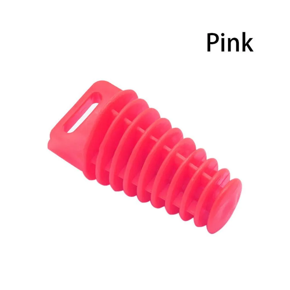 Новая выхлопная труба глушитель выхлопа мотоцикл глушитель вымойка Заглушка с трубкой движение выдувное приспособление тишина аксессуары для мотоциклов - Цвет: Pink