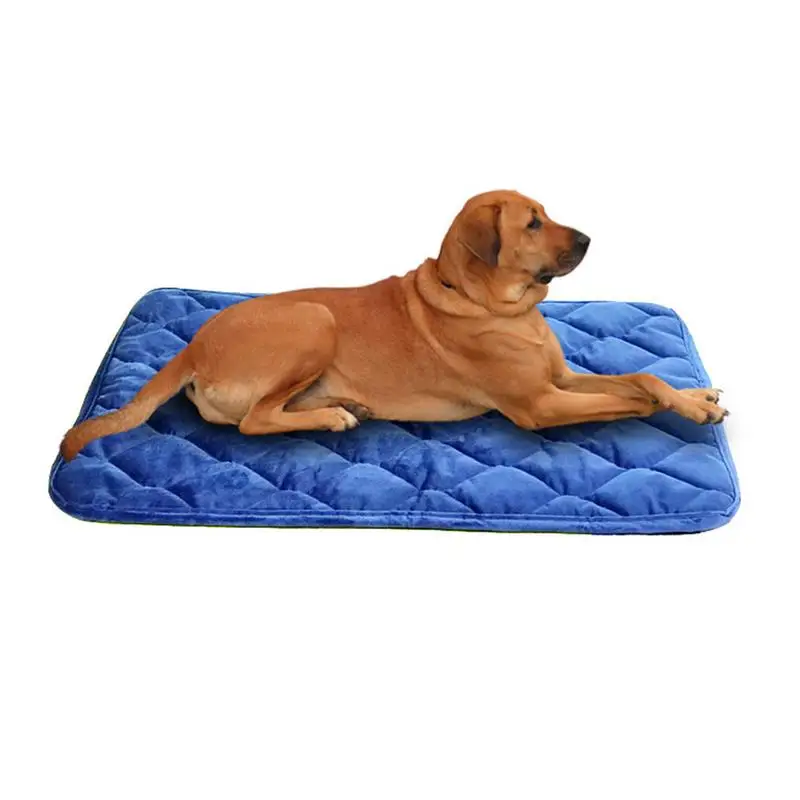 Winter Dog Bed Mat Pet Cushion Blanket Warm Puppy Cat Fleece Beds For